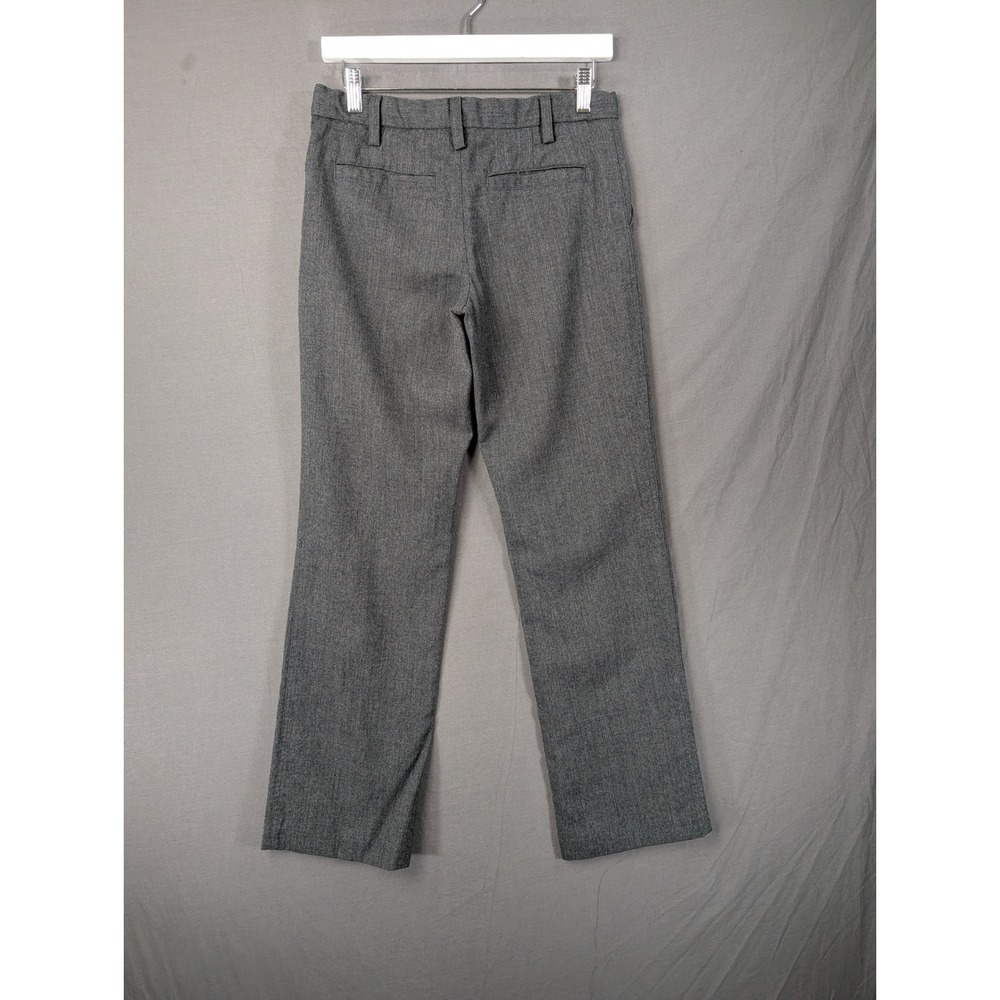 American Eagle Outfitters Womens Gray 100% Wool Dress Pants Size 4 Straight Leg - Picture 2 of 7